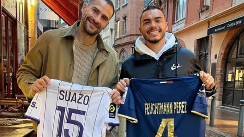 Erwin Feuchtmann y Gabriel Suazo