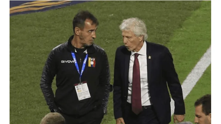 José Pekerman dio un paso al costado en la selección de Venezuela.