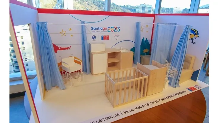 Santiago 2023 inaugura la 1º sala de lactancia en unos Panamericanos