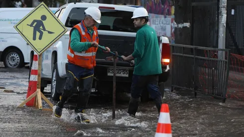 Rotura de matriz en Recoleta