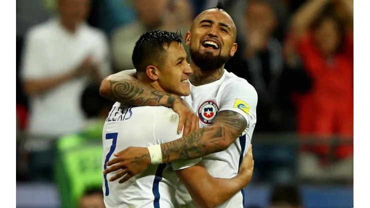 Alexis Sánchez ocupa el puesto 80, mientras que Arturo Vidal el 90.