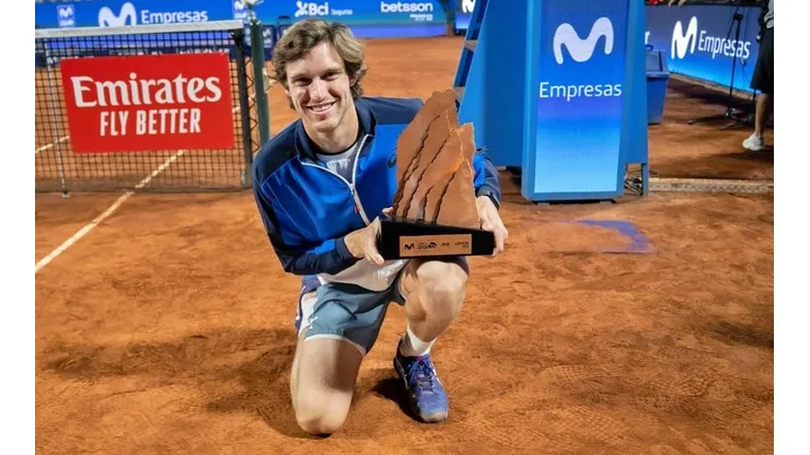 Nicolás Jarry timbró el segundo título ATP de su carrera con la corona del Chile Open