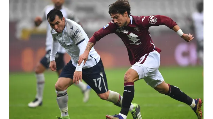 Medel y Bologna enfrentan a Torino por Serie A.