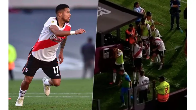 Paulo Díaz volvió a jugar por River Plate