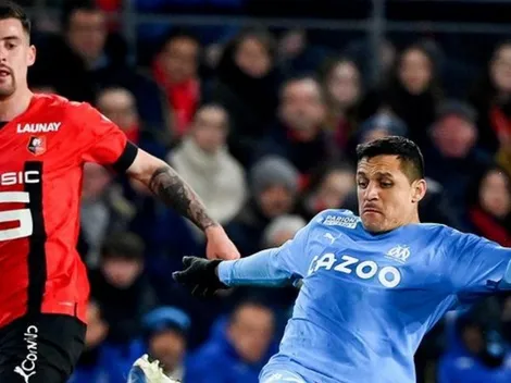 Valioso triunfo del Olympique de Alexis Sánchez