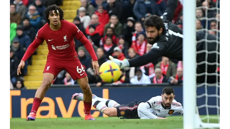 Liverpool le dio un baile al Manchester United