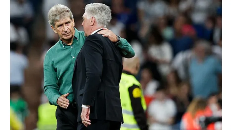 Manuel Pellegrini y Carlo Ancelotti
