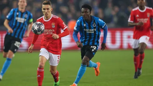Benfica busca la clasificación a cuartos de Champions contra Brujas.