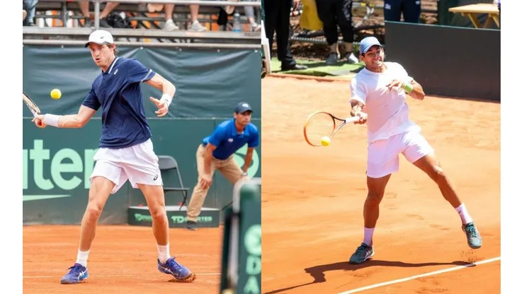 Jarry y Garin son los dos chilenos que quedan en el cuadro de singles del Chile Open.