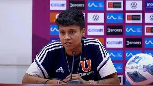 Fernanda Pinilla es una de las jugadoras que sacó la voz por la ausencia de las bases