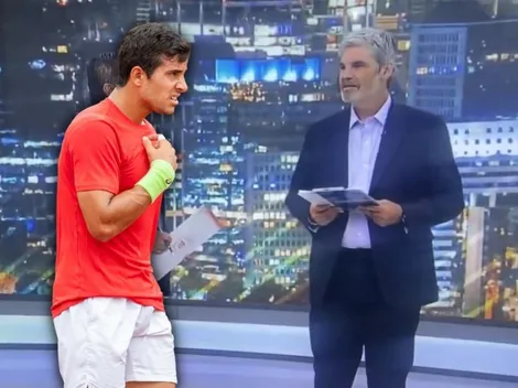 Lapsus de Guarello en vivo: "Perdió Garin con Thiem, era esperable"