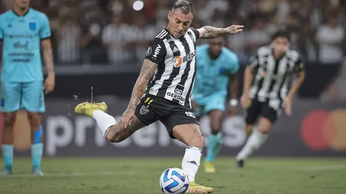 Vargas entró en el segundo tiempo y se perdió un penal