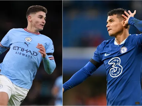 Thiago Silva ironiza con el 7° lugar de Julián Álvarez: "Es una broma"