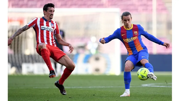 Antoine Griezmann logró sólo la Copa del Rey con la camiseta del Barcelona