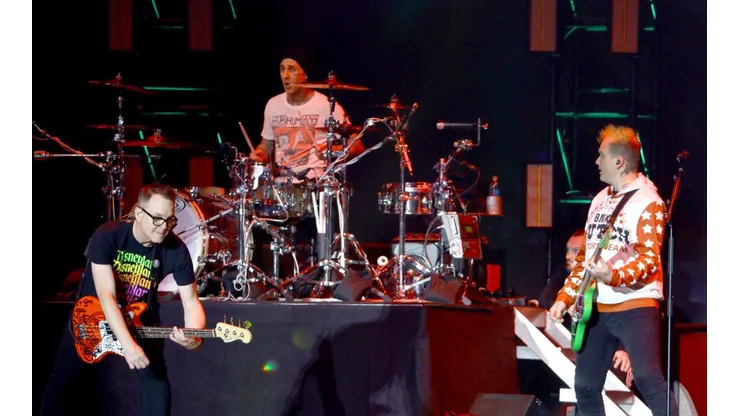 Aseguran que Blink-182 no se baja de Lollapalooza Chile 2023