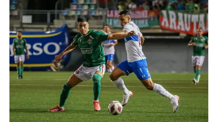 Brayan Rovira suma 238 minutos en el Campeonato Nacional 2023 con la camiseta de la UC.