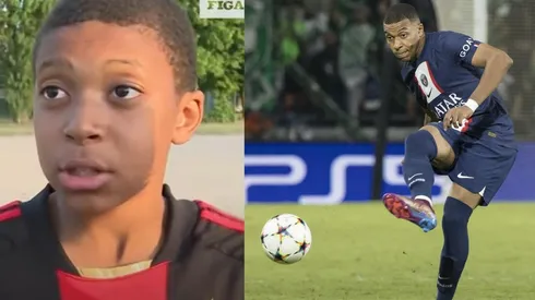 Mbappé seguía al AC Milan desde pequeño