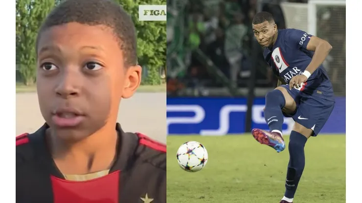 Mbappé seguía al AC Milan desde pequeño