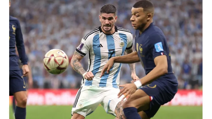 Rodrigo De Paul ganó la Copa América y la Copa del Mundo con Argentina.