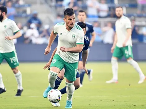 Diego Rubio se pierde el arranque de la MLS por lesión en la rodilla