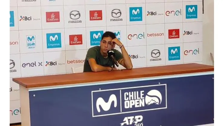 Alejandro Tabilo en conferencia tras derrota