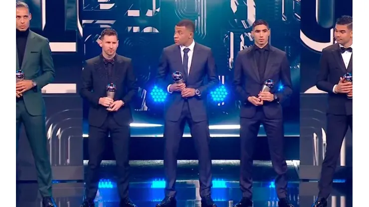 Parte de los ganadores del equipo ideal del año