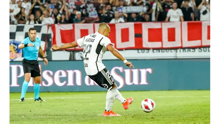 Leandro Benegas suma dos goles para Colo Colo en el Campeonato Nacional 2023.
