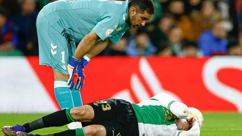 Claudio Bravo no pudo ayudar al Betis