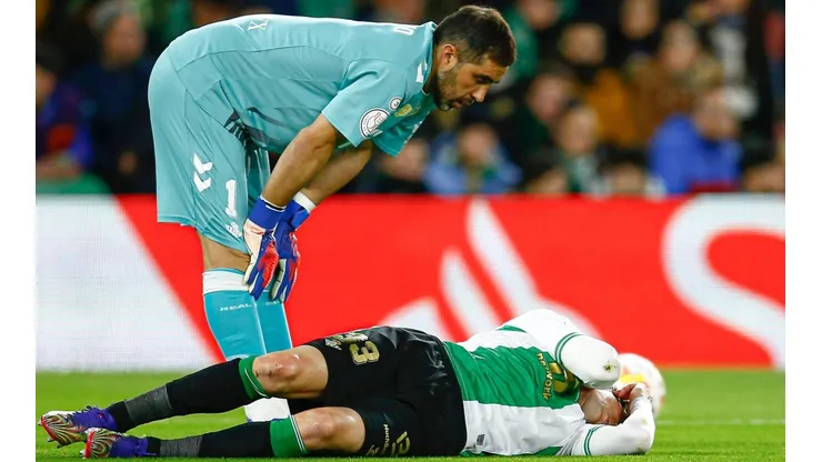 Claudio Bravo no pudo ayudar al Betis