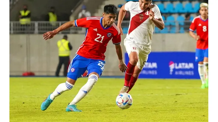 Darío Osorio es la principal figura de la selección chilena Sub 20 para el Sudamericano de Colombia
