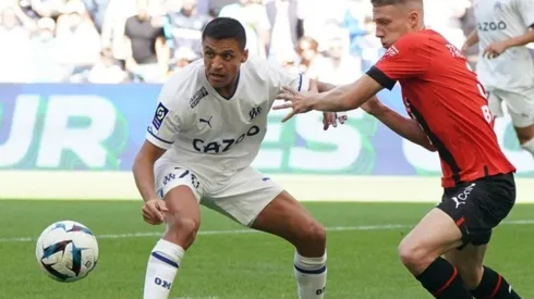 Alexis Sánchez está jugando en una nueva posición en Marsella