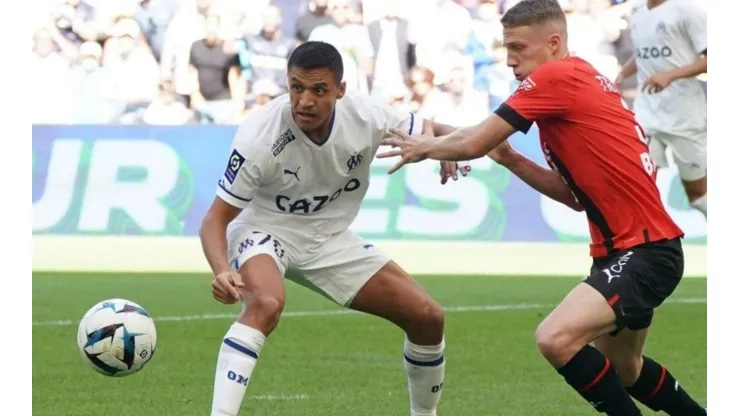 Alexis Sánchez está jugando en una nueva posición en Marsella