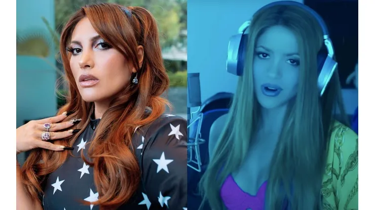 Karen Bejarano y Shakira.