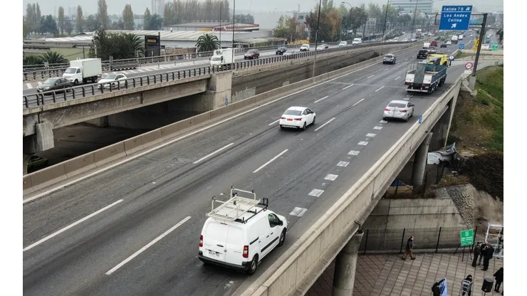 Trabajos en Vespucio Norte