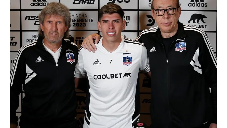 Carlos Palacios usará la 7 en su paso por Colo Colo