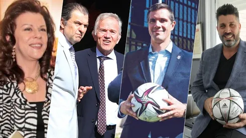 María Cecilia Karlezi, Aníbal Mosa, Gabriel Ruiz-Tagle, Michael Clark y Cristián Bragarnik roncan en el fútbol chileno