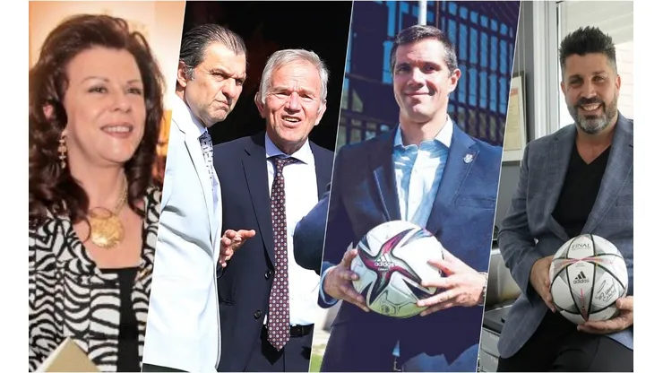 María Cecilia Karlezi, Aníbal Mosa, Gabriel Ruiz-Tagle, Michael Clark y Cristián Bragarnik roncan en el fútbol chileno