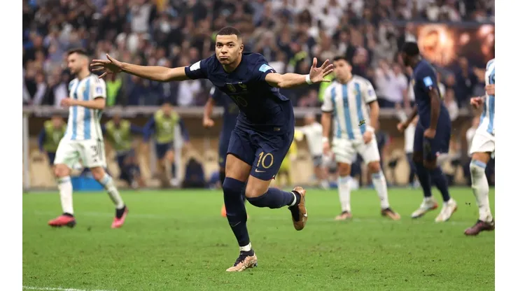 Mbappé, goleador de Qatar 2022, fue el máximo artillero de 2022