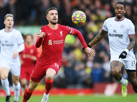 ¿Cuándo juegan Liverpool vs Brentford por Premier?