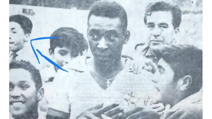 El Pollo Vélez publicó la historia y la fotografía en sus redes sociales.