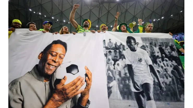 El pueblo brasileño llora al Rey Pelé