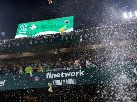 Video: la increíble lluvia de peluches del Betis ante el Athletic