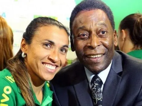El día que Pelé se rindió ante Marta