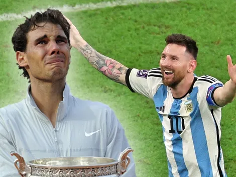 Nadal desclasifica que lloró viendo a Messi campeón del mundo