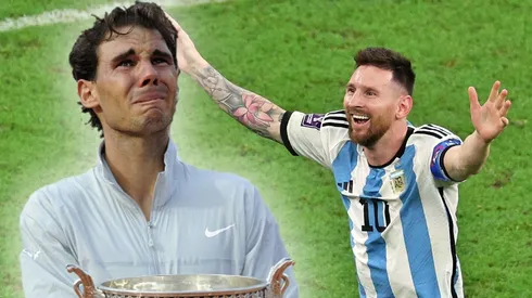 Nadal afirmó que lloró viendo a Messi en la final del mundial.