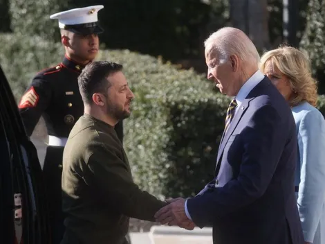 ¿Dónde fue a buscar ayuda el presidente de Ucrania?