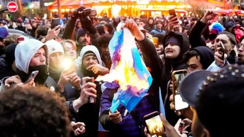 Los franceses son pura rabia tras perder la final de la Copa del Mundo con Argentina.