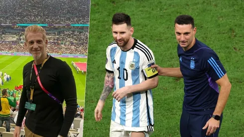 Liberman ahora aplaude a Messi y Scaloni