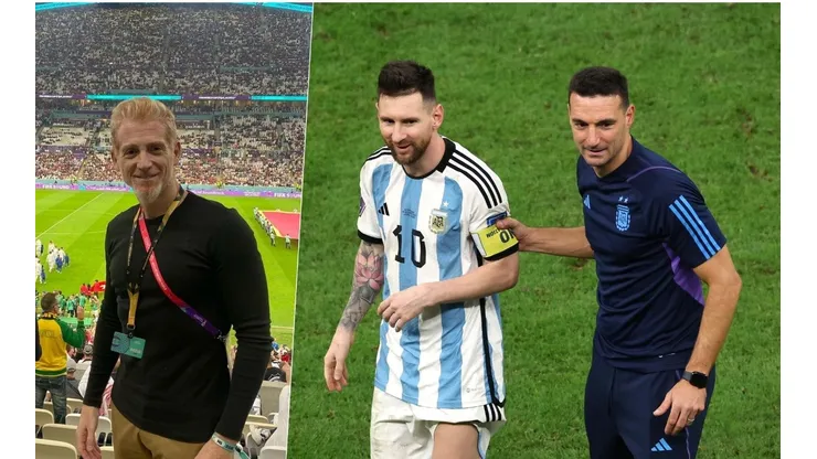 Liberman ahora aplaude a Messi y Scaloni
