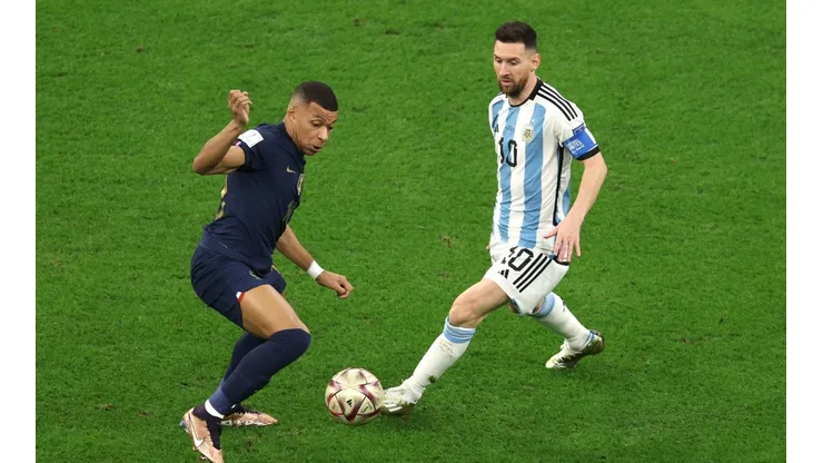 Messi y Mbappé con sus goles de la final escalaron en la tabla histórica.